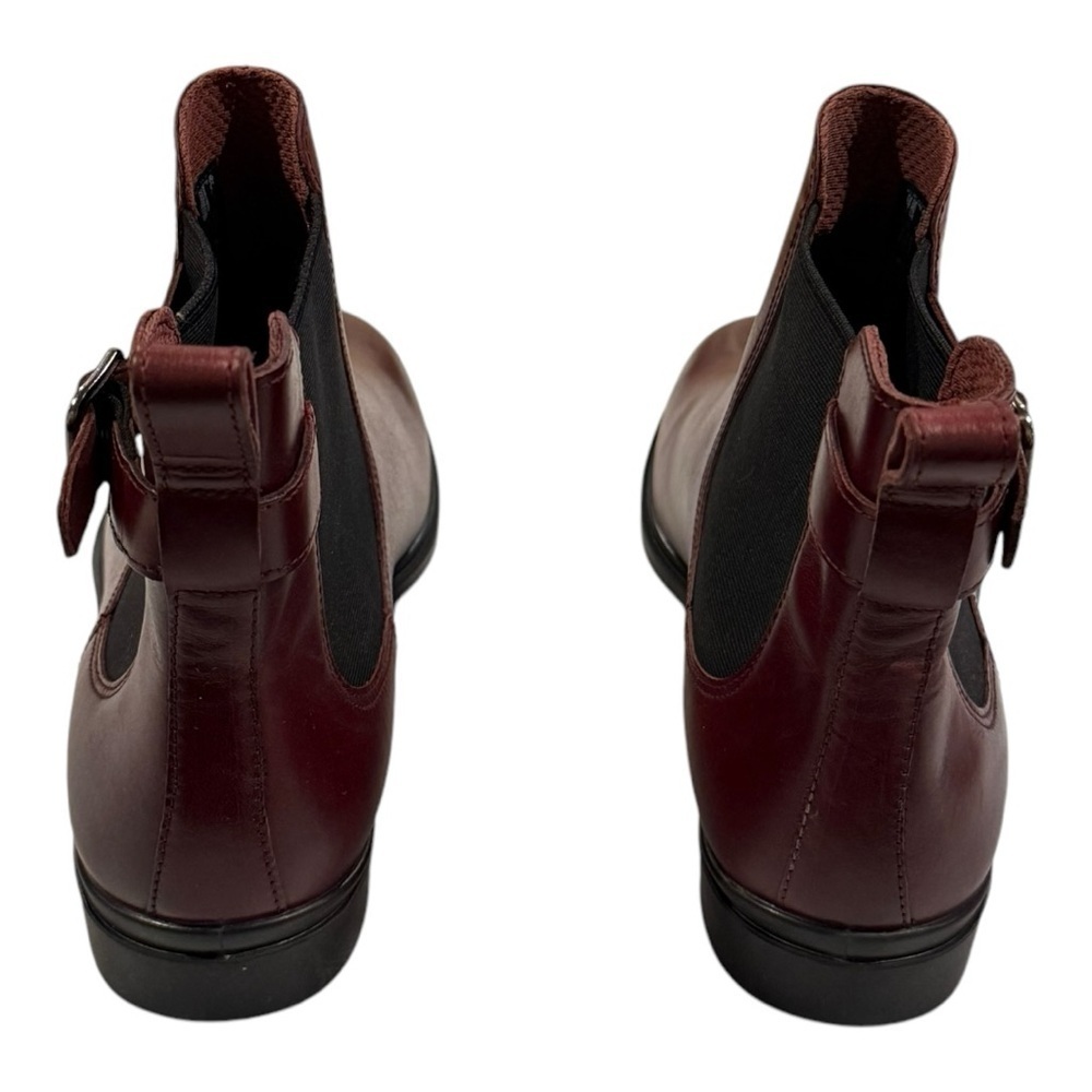 ECCO Women’s Leather Chelsea Ankle Boots Size 9-9.5 - Picture 6 of 11